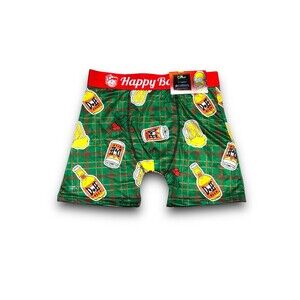 Happy Boxer Men's The Simpsons "Duff Beer" Boxer Briefs - Small